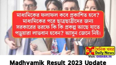 Madhyamik Result 2023 New Update