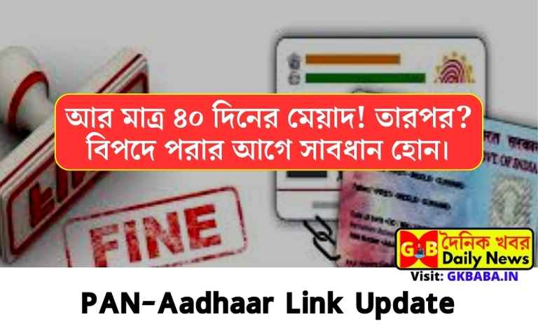 PAN-Aadhaar Link Update